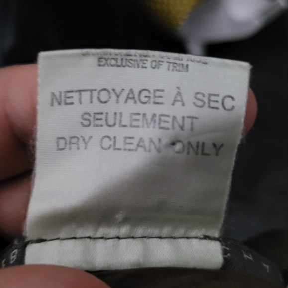 DEBBIE SHUCHAT | vintage wool spandex blend wide leg dress pants - Picture 7 of 7